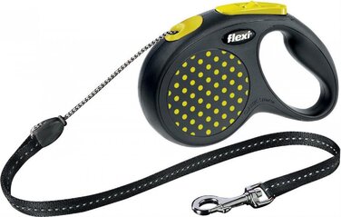 Гнучкий поводок для собак Flexi Design, 5 м, зелений, до 50 кг