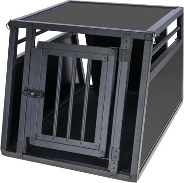 Kerbl Pet Транспортна переноска для собак Vacation, алюміній, 92x97x68 см, з антиковзним килимком