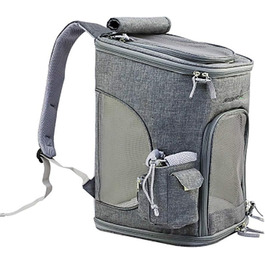 Рюкзак для тварин Outdoor: рюкзак для собак та котів (Сірий)
