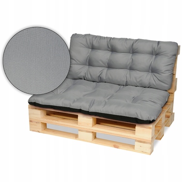 Подушка Superkissen24, 120 x 80 x 10 см, сіра