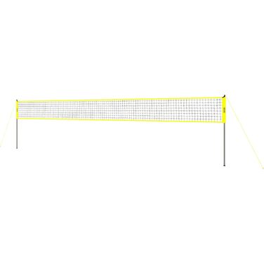 VEVOR Adjustable Height Volleyball Net Set - Portable Beach Volleyball Net for Outdoor Play - Includes Volleyball & Carry Bag - Perfect for Garden, Beach, Lawn