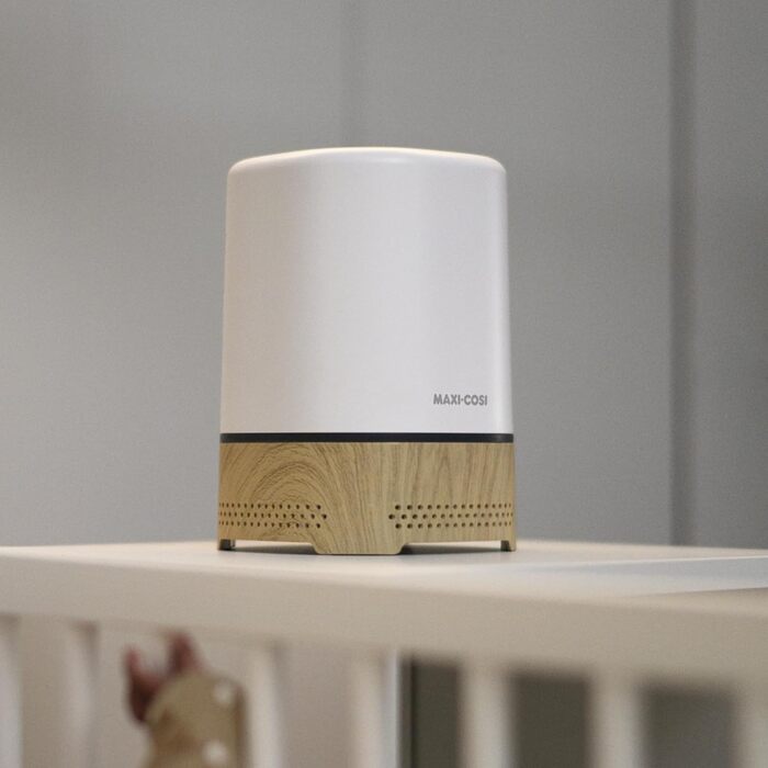 Небулайзер для дітей Maxi-Cosi Breathe з олією, сумісний з Alexa та Google Assistant, фільтр очищення повітря