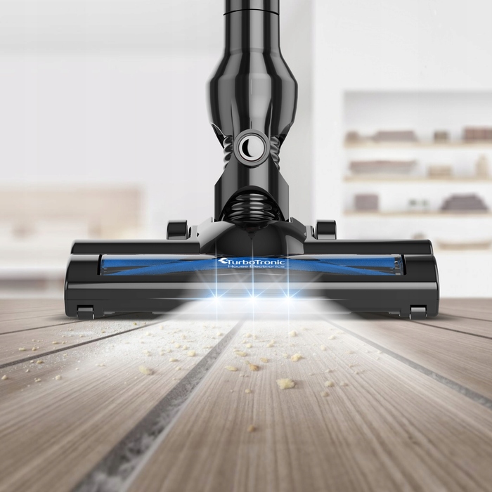 Вертикальний пилосос TurboTronic TT-VS280 з LED-електрощіткою, чорний