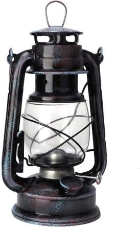 Ретро гасова лампа POFET, червона, класична настільна ліхтарня для дому, саду, кемпінгу, антимоскітна, цитронелова олія