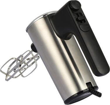 Міксер ручний CAMRY 900W з аксесуарами: 5 швидкостей, Turbo, 3 насадки (крюк, вінчик, вінчик)