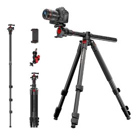 Штатив для камери COMAN KX3939Mini (A32) 181 см з гідравлічною головкою, швидкозмінною платформою та знімними ніжками для DSLR, відеокамер та відошукачів