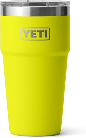 Термос YETI Rambler 20 oz (591 мл) з кришкою MagSlider, Firefly Yellow