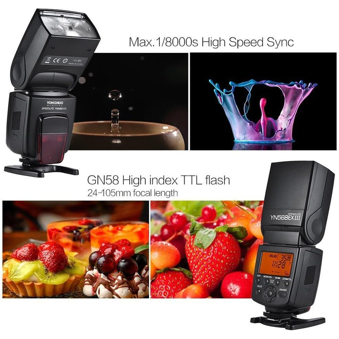 Спалах Yongnuo YN568EX III: Бездротовий Master/Slave TTL для Canon DSLR