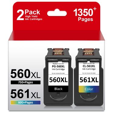 Картриджі ATOPINK 560 561 XL сумісні з принтерами Canon (чорний та кольоровий)
