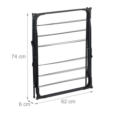 Relaxdays Folding Clothes Drying Rack