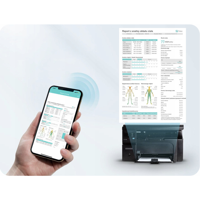 Аналітичні ваги для ванної кімнати, 8 електродів, білі — Визначення складу тіла, Bluetooth, Додаток, до 180 кг
