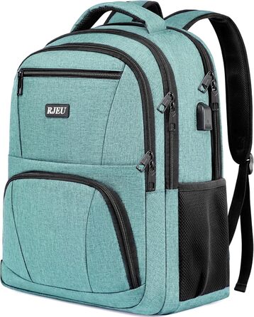 Рюкзак RJEU для дівчат та підлітків, шкільний рюкзак з відділенням для ноутбука 15,6 дюймів, A71-edel