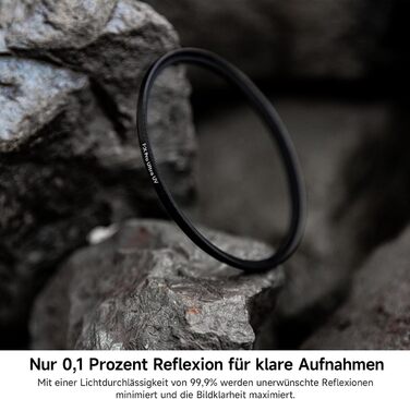 Фільтр Rollei Rundfilter UV 72mm - захисний фільтр з алюмінієвим кільцем, спеціальне покриття (F:X Pro Ultra)