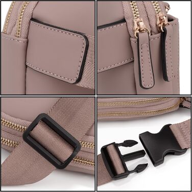 Жіночий гаманець UTO з PU шкіри, багатофункціональний на замку, клатч для телефону (1247 Рожевий)