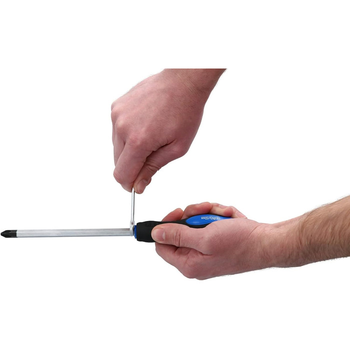 Набір ударних викруток BRILLIANT TOOLS BT034012, 12 шт, з ковпачком для ударів [KS TOOLS]
