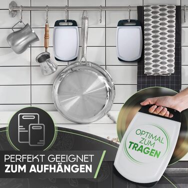 Набір дощок для сніданку Loco Bird (12 шт.) 25x16 см, пластик BPA Free, для миття в посудомийній машині, білий