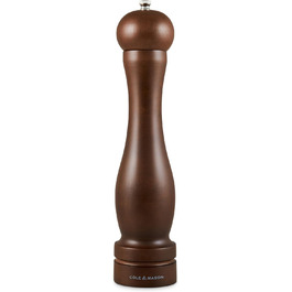 Мельниця для перцю Cole & Mason Forest Capstan, темне дерево, 300 мм, Precision+, 1 шт.