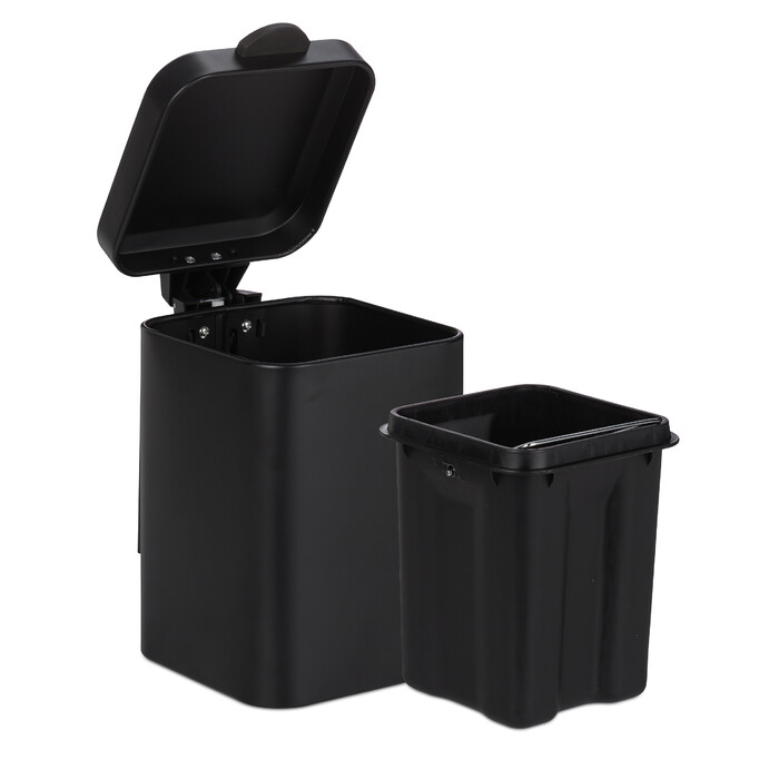 Relaxdays Cosmetic Containers Wall Mounting 6 Liter