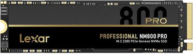 Lexar SSD Professional NM800 Pro 1TB M.2 2280 PCIe Gen4 NVMe - Швидкий диск для професіоналів