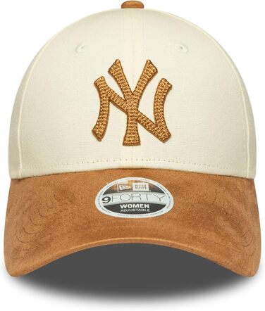 Кепка New Era MLB New York Yankees для жінок, бейсболка з логотипом, регульована, вигнутий козирок