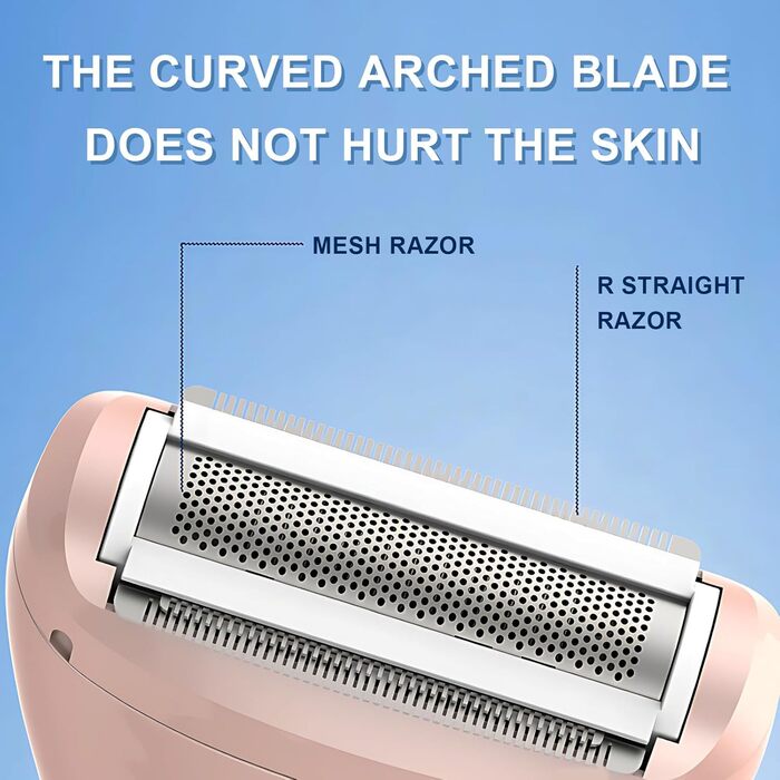 Електричний жіночий триммер 3-в-1 для тіла, бікіні, ніг, рук, під пазухи, водонепроникний, LCD-дисплей, рожевий