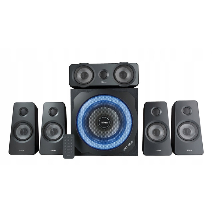 Комплект акустики 5.1 Trust GXT 658 Tytan 90 Вт, чорний