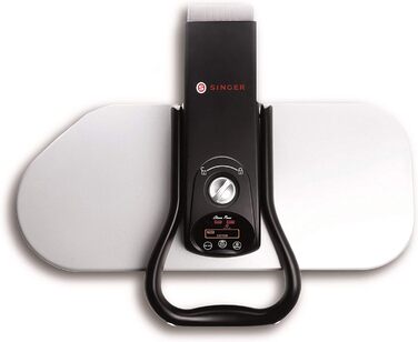 Singer ESP260T.01e Iron - 1750W Power, Steam Press with 5 Ironing Programs, Display, 45 Second Heat-up Time, Ironing Plate, 800 ml Tank, Temperature Setting, Auto Shut-off ESP260 (1750 W)
