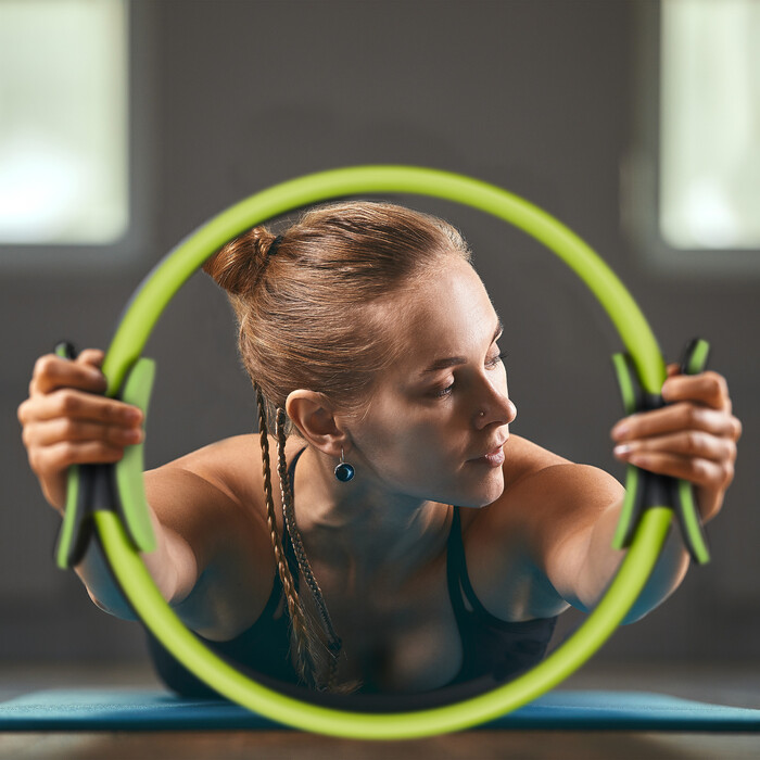 Relaxdays Pilates Ring Green