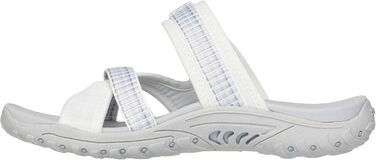 Сандалі Skechers Reggae Damen - білі слайдери 39 EU для жінок, Opulenter Garten