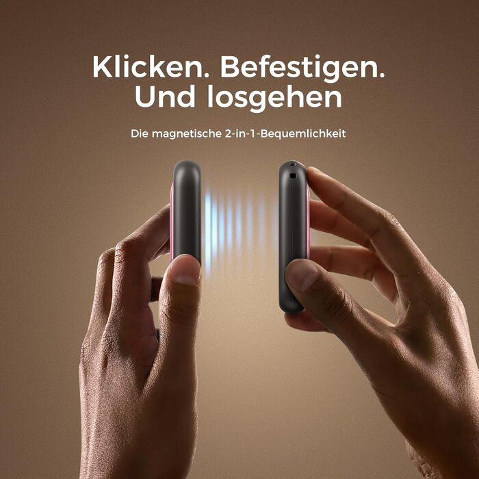 Електричні грілки для рук OCOOPA UT4 Young (рожеві) - 5000mAh, водонепроникні, швидкий нагрів, 2 шт.