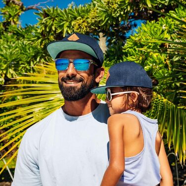 Кепка Snapback Soulbuddy - унісекс, стильна кепка для чоловіків та жінок, блакитно-бірюзовий колір