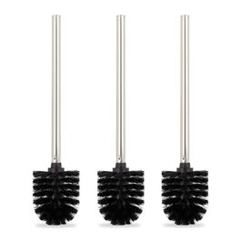 Relaxdays Toilet Brush Set of 3 - Black