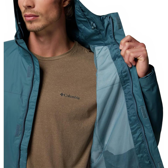 Чоловіча водонепроникна куртка Columbia Watertight II, синя (Everblue), розмір XL