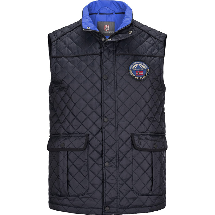 Чоловіча степкова жилетка JAN VANDERSTORM RODEWIN, тепла та практична, розмір 56, блакитна