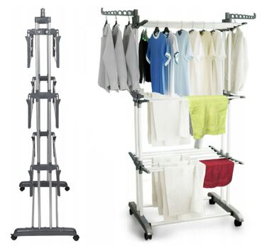 Складана підлогова сушарка для одягу XXL