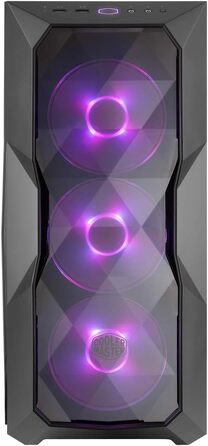 Корпус для ПК Cooler Master MasterBox TD500 Mesh ARGB, 3 вентилятори по 120 мм, загартоване скло, білий (TD500)