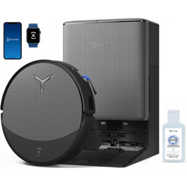 Робот-пилосос з функцією вологого прибирання ECOVACS T90 PRO Omni, 30 000 Па, PowerBoost, матовий чорний