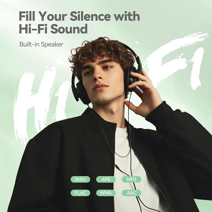 MP3 плеєр AGPTEK 64GB з Bluetooth 5.3, TFT-екраном 2.4