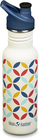 Klean Kanteen Classic Narrow Water Bottle 18 oz (Retro Dots)