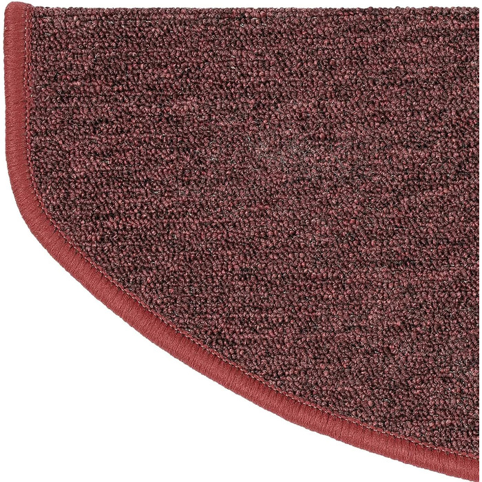 Ступеневі килимки ETM, набір 15 шт. (20 кольорів, 20 моделей). Розміри: 23,5 x 65 см (напівкруглі) та 65 x 23,5 см.