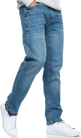 Чоловічі джинси Indicode INSantino з еластичного деніму (99% бавовна), 32W/32L, Medium Dark Cloud