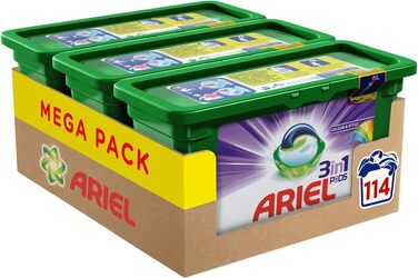Капсули для прання Ariel All-in-1 Pods для кольорових речей, 98 прань