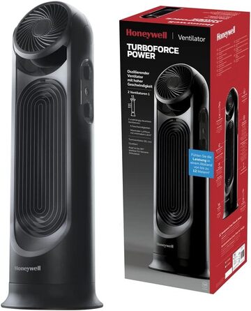 Турбовентилятор Honeywell TurboForce Power з коливанням 2-в-1, висока швидкість