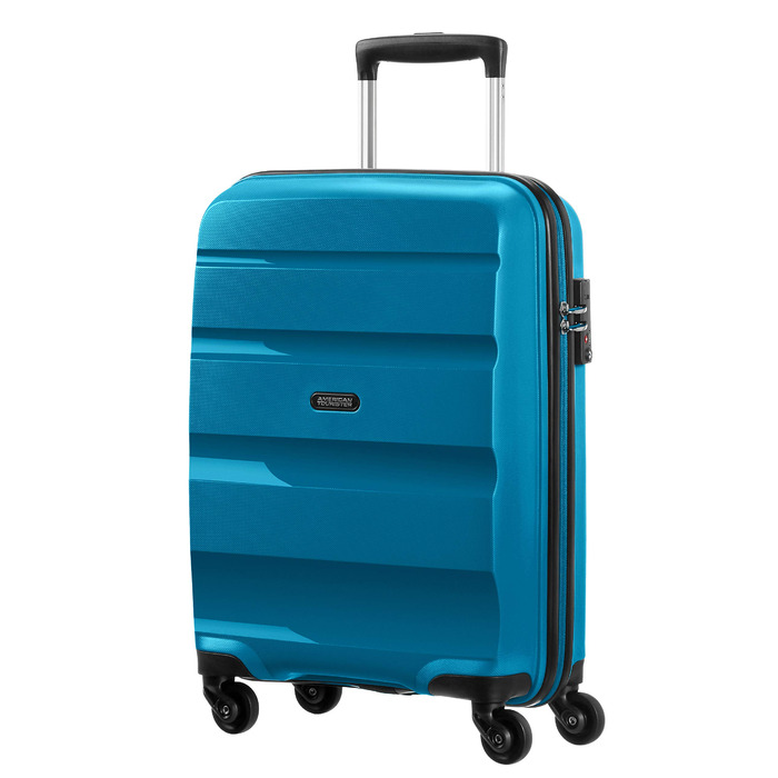 Чемодан American Tourister Bon Air Spinner S, 55 см, 31.5 л, червоний (Seaport Blue)