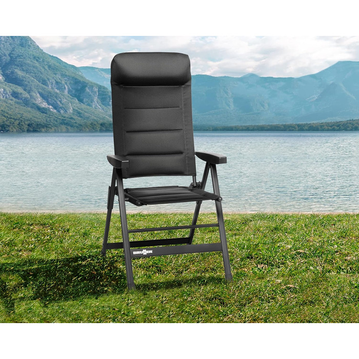 Кемпінговий стілець Brunner Skye 3D Black - чорний