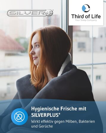 Пухова ковдра KAMI 150x200 см, темно-сіра, Sherpa, для вітальні, дивану, ліжка, з кишенею для телефону та захистом від бруду, тепла зимова ковдра