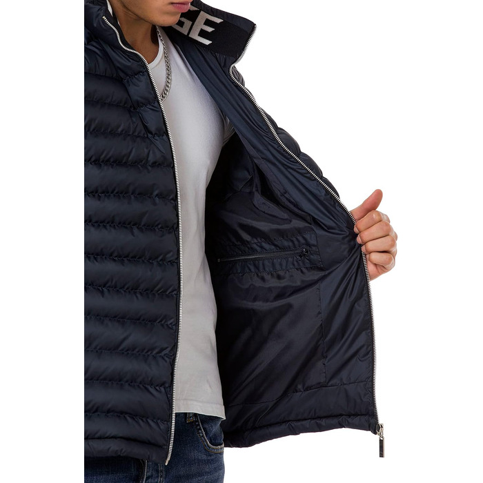 Жилет Redbridge з блискавкою та коміром-стійкою, колір Navy Blue (темно-синій)