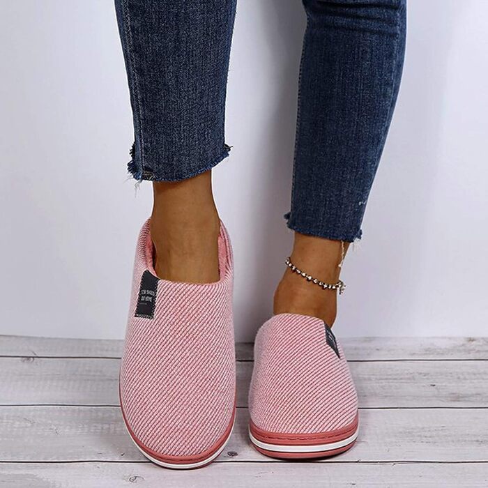 Тапочки жіночі зимові з плюшу, чоловічі з повсті, теплі, зручні, унісекс (A02 Рожевий, 39 EU)