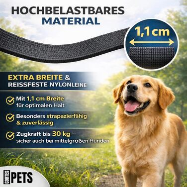 Висувна поводок для собак великих порід Flexi New Classic з кнопкою-гальмом, 8м, до 50кг, з тримачем для відходів, 15 відходів, синій, M (5м, до 30кг)