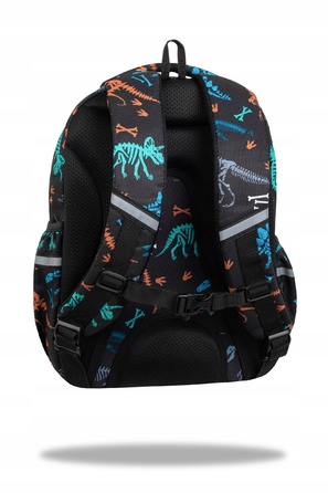 Шкільний рюкзак CoolPack Jerry з динозаврами, багатокамерний, 21 л